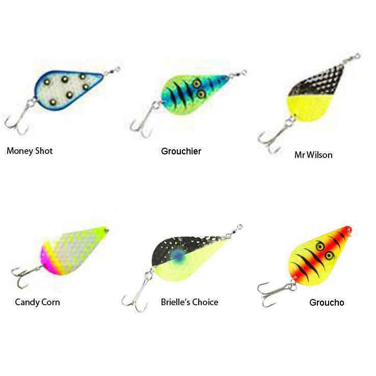 Brad's Mini Extreme Wobbler Trolling Spoon Brad's Mini Extreme Wobbler Trolling Spoon