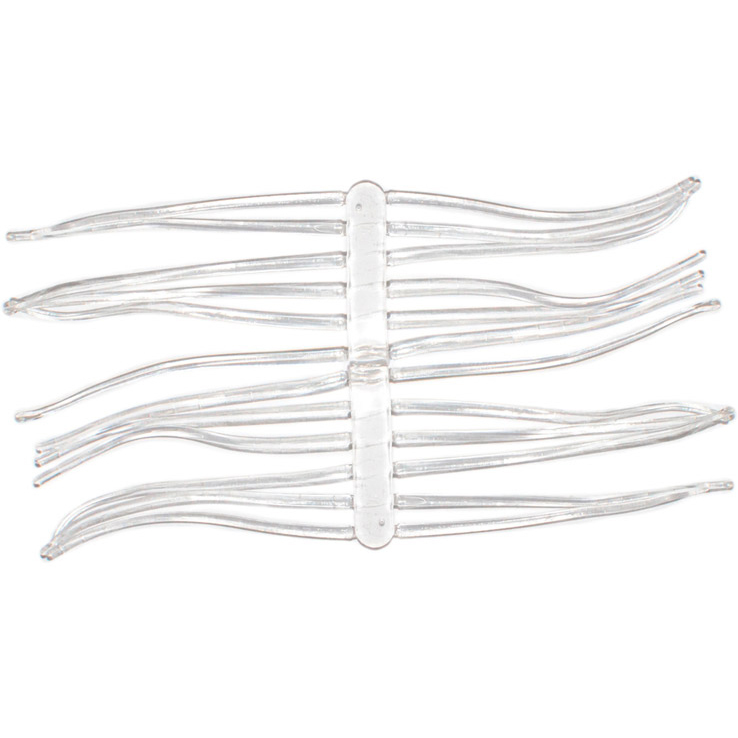 Brad's Killer Fishing Gear Roe Bead Pegs - Clear - Clear Brad's Killer Fishing Gear Roe Bead Pegs - Clear - Clear