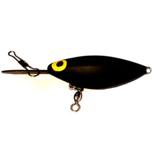 brad's fishing hooks Wiggler Blue Pirate; 3 3/4 in and trolling passes Brad's Hand Tied Sturgeon Leader