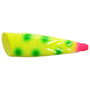 Brad's Super Bait Cut Plug Rigged Trolling Lure - Rotten Banana, 4in Brad's Super Bait Cut Plug Rigged Trolling Lure - Rotten Banana, 4in