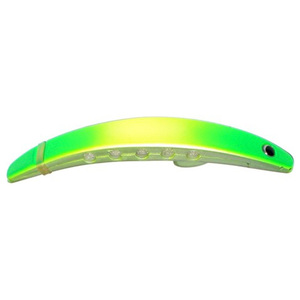 Brad's Super Bait Rigged Trolling Lure - Lemon Lime, 4-1/2in, Rigged, 1pk