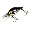 Brad's Wee Wiggler Crankbait - Metallic Silver and Black with a Red, 1/3oz, 2-1/4in, 4-8ft - Metallic Silver and Black with a Red