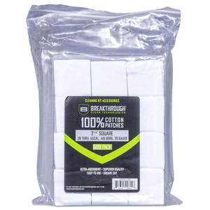Breakthrough 2-1/4in x 2-1/4in With Plastic Tray Square Cotton Patches - 600 Count