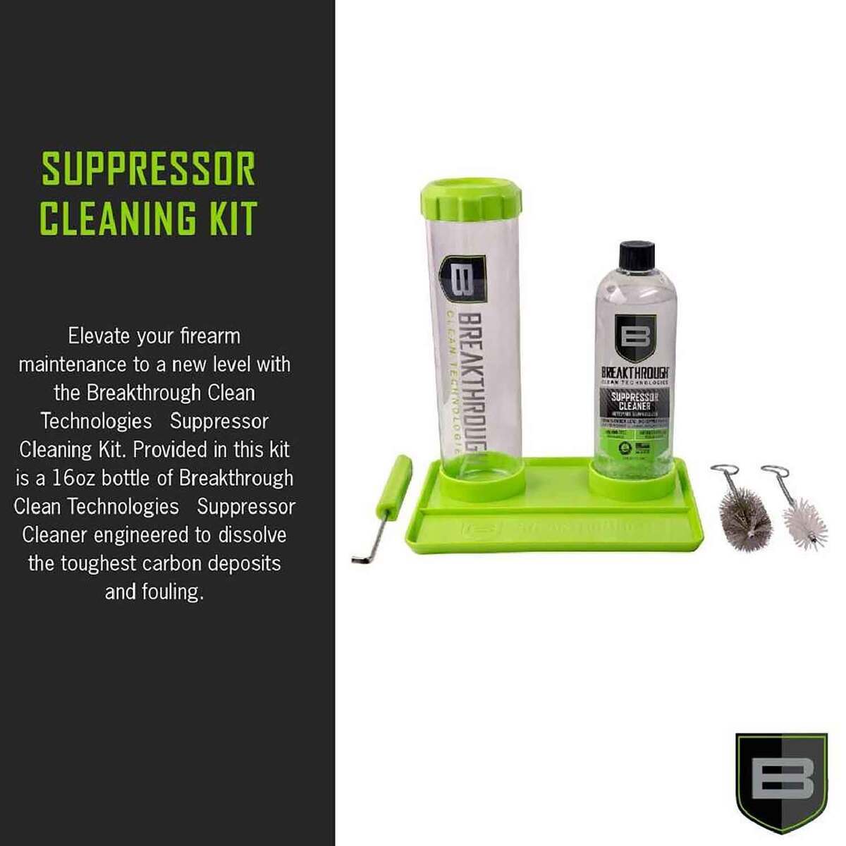 Breakthrough Clean Breakthrough Clean Technologies Suppressor Cleaning Kit | Sportsman's ...