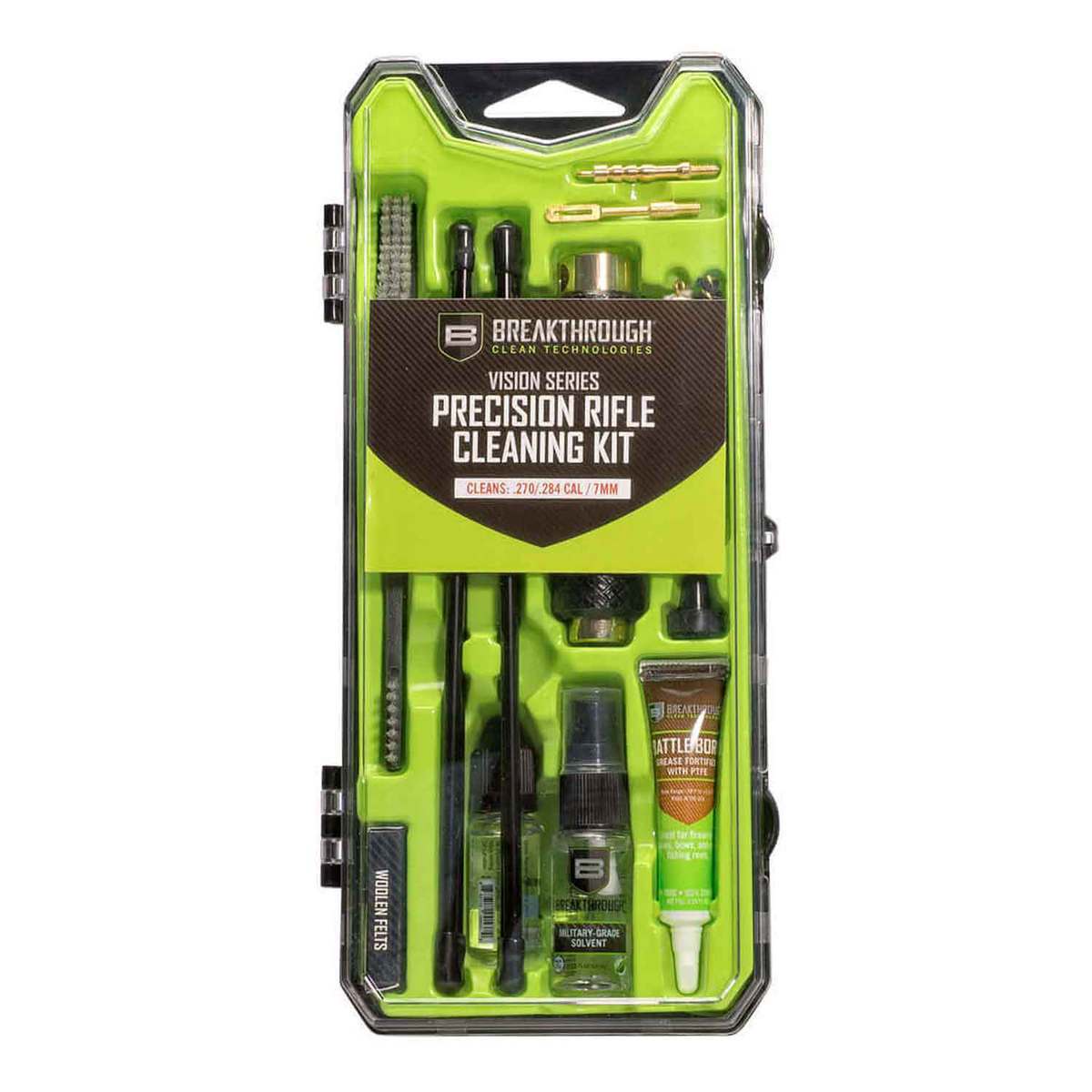Breakthrough Vision Series Precision Rifle Cleaning Kit - 7mm-08 Remington Breakthrough Vision Series Precision Rifle Cleaning Kit - 7mm-08 Remington