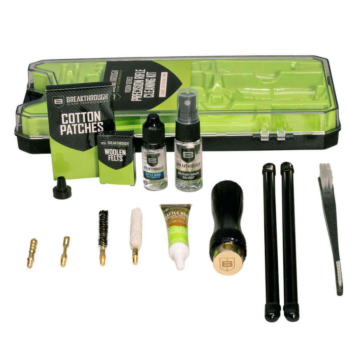 Breakthrough Vision Series Precision Rifle Cleaning Kit - 7mm-08 Remington Breakthrough Vision Series Precision Rifle Cleaning Kit - 7mm-08 Remington