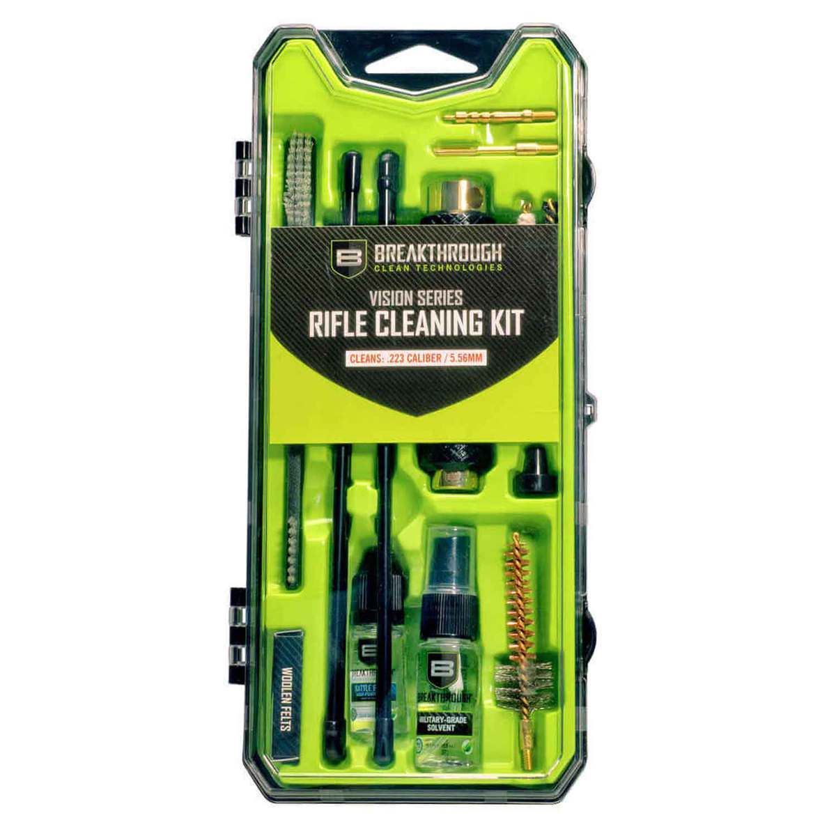 Breakthrough Vision Series Rifle Cleaning Kit - 223 Remington /5.56mm NATO Breakthrough Vision Series Rifle Cleaning Kit - 223 Remington /5.56mm NATO