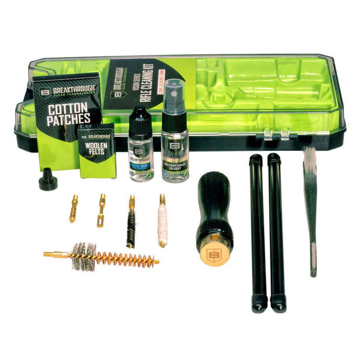 Breakthrough Vision Series Rifle Cleaning Kit - 223 Remington /5.56mm NATO Breakthrough Vision Series Rifle Cleaning Kit - 223 Remington /5.56mm NATO