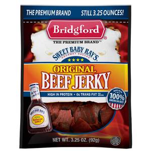 Bridgford Sweet Baby Rays and Natural Style Jerky