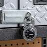 Brinks 50mm Steel Dial Combination Padlock - Silver