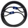 Brinks Flexible 3/8in Steel Loop Cable - 15ft - Gray