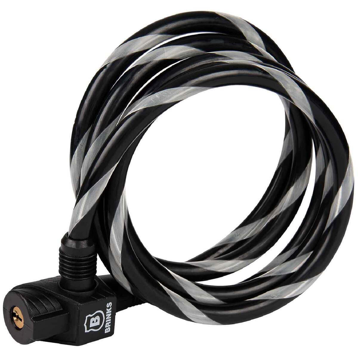 Keyed Cable Brinks Keyed Locking Flexible 3/8in Steel Loop Cable - 6ft | Sportsman ...