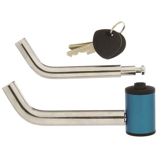 Brinks Towing Reciever Lock with Swivel Head - Silver