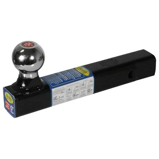 Brink's Towing Welded One Piece Ball Mount with 2-15/16in Ball - Black