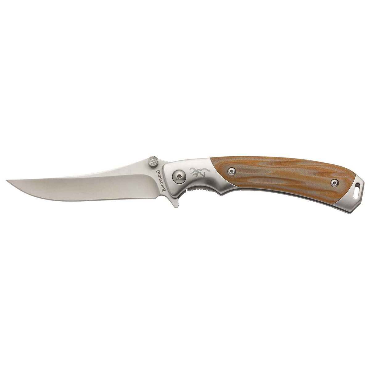 Browning Wicked Wing 3.5 inch Folding Knife - Amber Browning Wicked Wing 3.5 inch Folding Knife - Amber