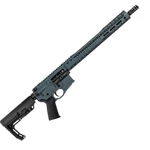 Black Rain Ordnance Black Rain Ordnance Fallout 15 5.56mm NATO 16in Cold War Gray Cerakote Semi Automatic Modern Sporting Rifle - 10+1 Rounds - Blue