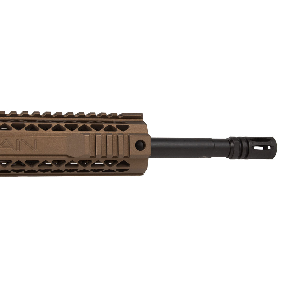 Black Rain Ordnance Spec15 5.56mm NATO 16in Burnt Bronze Cerakote Semi Automatic Modern Sporting Rifle - 10+1 Rounds - Brown Black Rain Ordnance Spec15 5.56mm NATO 16in Burnt Bronze Cerakote Semi Automatic Modern Sporting Rifle - 10+1 Rounds - Brown