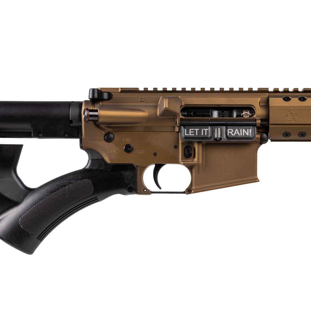 Black Rain Ops Spec15 Burnt Bronze Semi Automatic Rifle - 5.56mm NATO - 16in - NY Compliant Black Rain Ops Spec15 Burnt Bronze Semi Automatic Rifle - 5.56mm NATO - 16in - NY Compliant