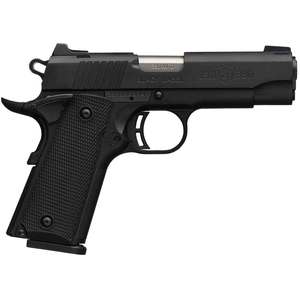 Browning 1191-380 Black Label Pro w/ Steel 3-Dot Sights 380 Auto (ACP) 3.12in Matte Black Pistol - 8+1 Rounds
