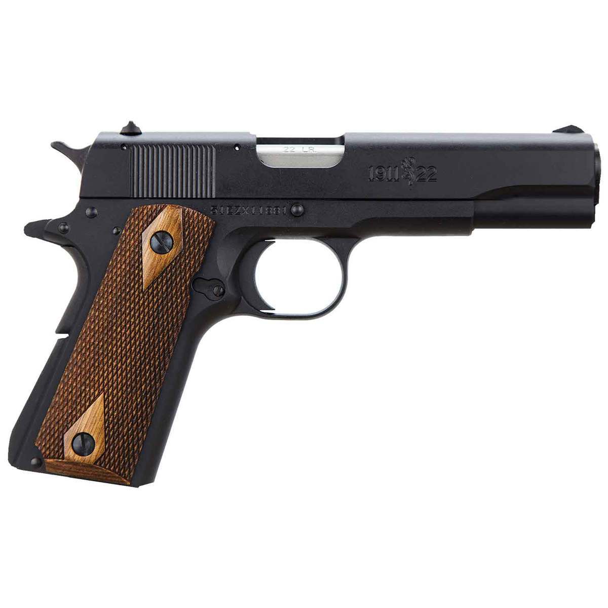 Browning 1911-22 A1 22 Long Rifle 4.25in Black Pistol - 10+1 Rounds - California Compliant Browning 1911-22 A1 22 Long Rifle 4.25in Black Pistol - 10+1 Rounds - California Compliant