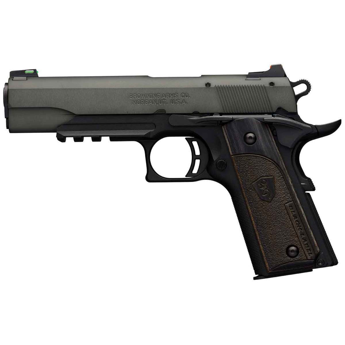 Browning 1911-22 Black Label 22 Long Rifle 4.25in Gray Pistol - 10+1 Rounds Browning 1911-22 Black Label 22 Long Rifle 4.25in Gray Pistol - 10+1 Rounds