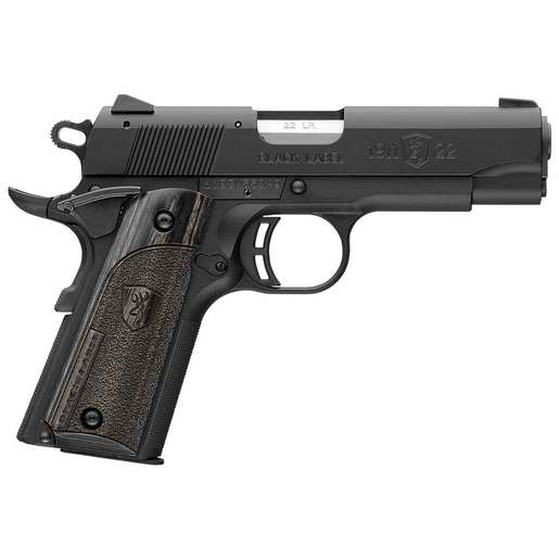 Browning 1911-22 Black Label 22 Long Rifle 3.63in Pistol - 10+1 Rounds - Black image