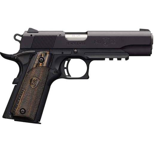 Browning 1911-22 Black Label 22 Long Rifle 4.25in Matte  Black Pistol - 10+1 Rounds - Black image