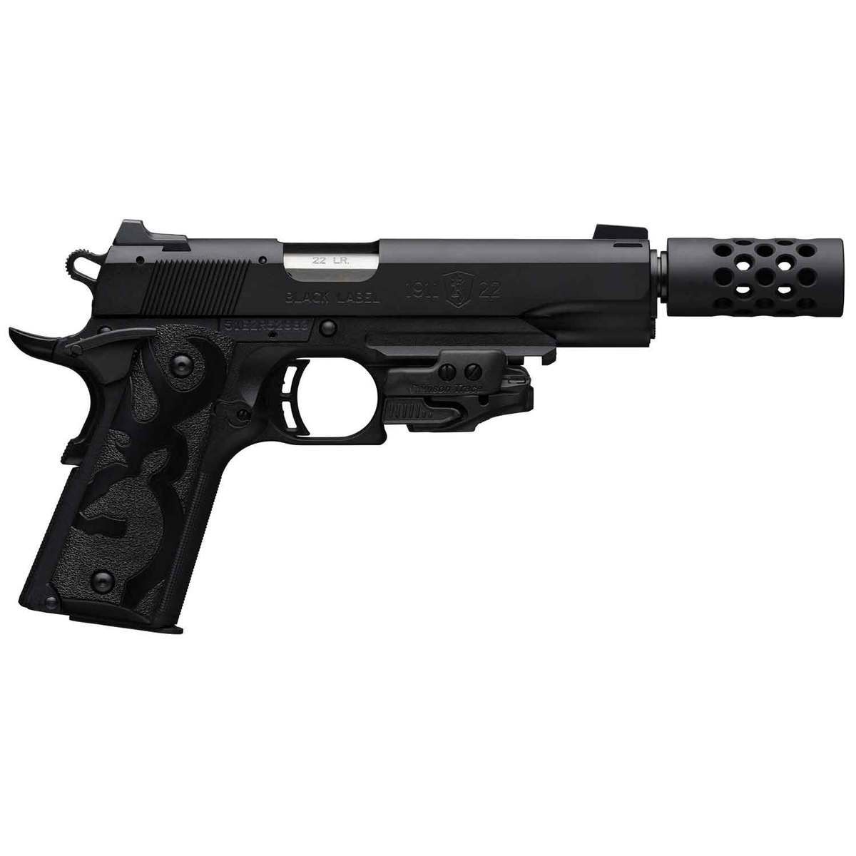 Browning 1911-22 Black Label Suppressor Ready Muzzle Brake ...