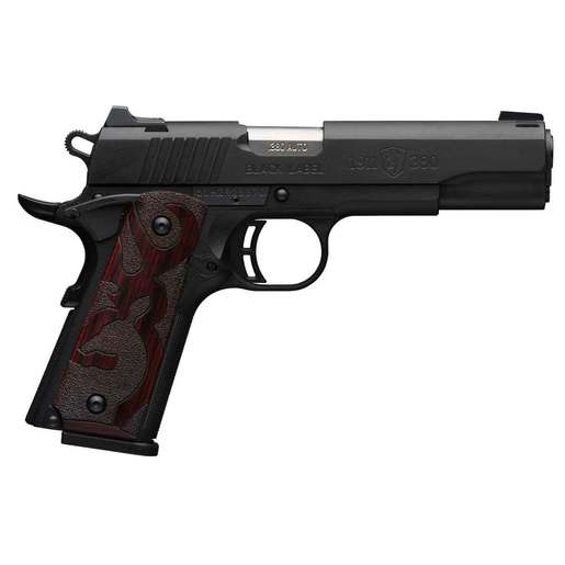 Browning 1911-380 Black Label 380 Auto (ACP) 4.25in Matte Black Pistol - 8+1 Rounds image
