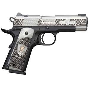 Browning 1911-380 Black Label High Grade Pearl Grips 380 Auto (ACP) 3.63in Stainless/Black Pistol - 8+1 Rounds