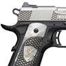 Browning 1911-380 Black Label High Grade Pearl Grips 380 Auto (ACP) 4.25in Matte Black/Silver Pistol - 8+1 Rounds - Black