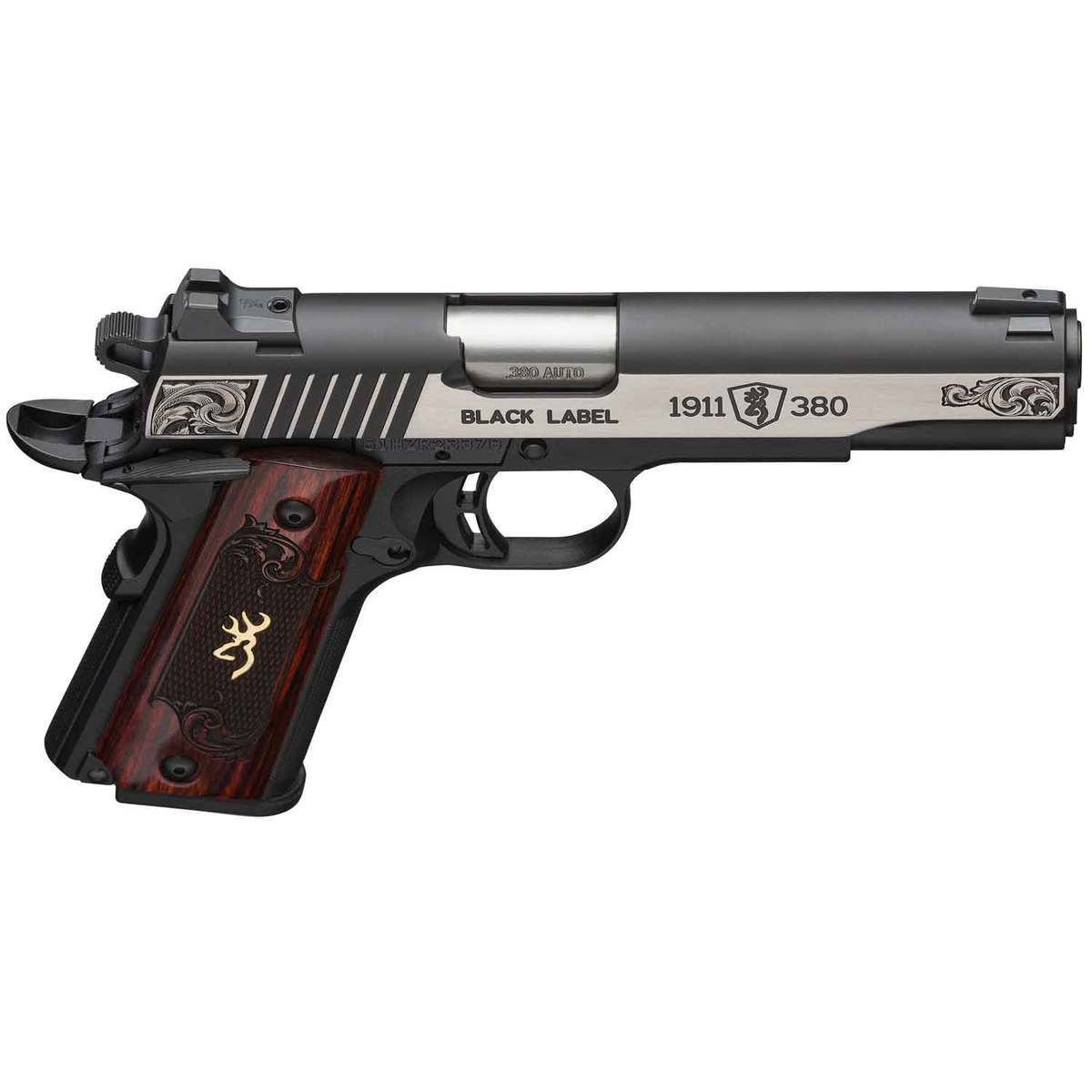Browning 1911-380 Black Label Medallion Engraved 380 Auto ...