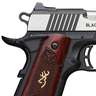 Browning 1911-380 Black Label Medallion Laser 380 Auto (ACP) 3.63in Stainless/Black Pistol - 8+1 Rounds - Black