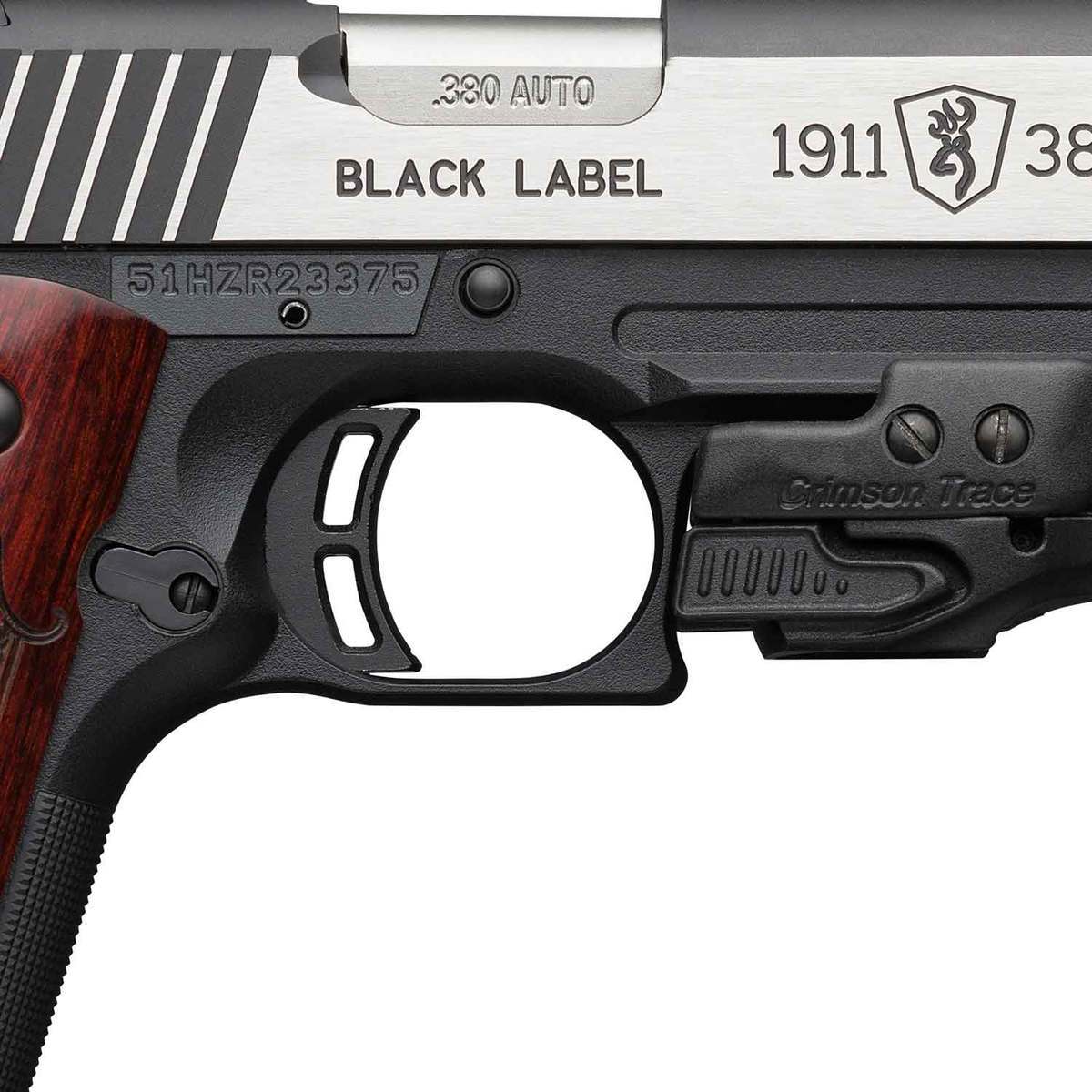 Browning 1911-380 Black Label Medallion Laser 380 Auto (ACP) 4.25in ...