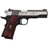Browning 1911-380 Black Label Medallion Pro 380 Auto (ACP) 4.25in Blackened w/ Silver Polished Flats/Stainless Steel Pistol - 8+1 Rounds - Black
