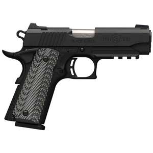 Browning 1911-380 Black Label Pro w/ Combat Sights and Under Barrel Picatinny 380 Auto (ACP) 3.6in Black Pistol - 8+1 Rounds