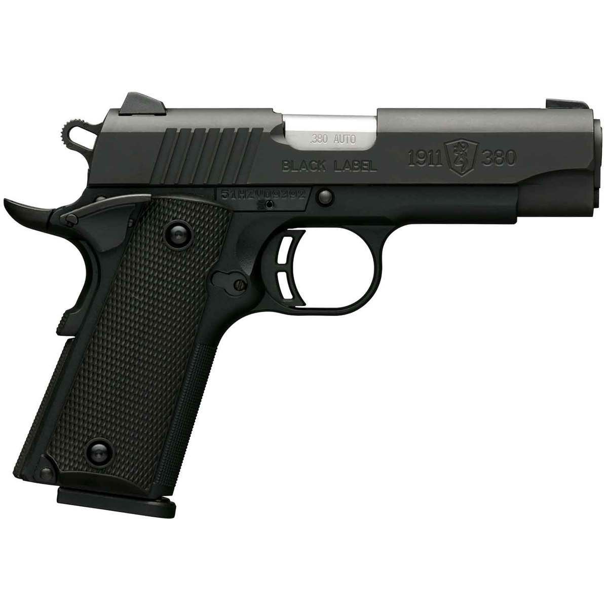 Browning 1911-380 Black Label Compact 380 Auto (ACP) Matte