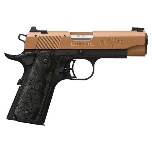 Browning 1911 Black Label 22 Long Rifle 3.6in Copper Cerakote Pistol - 10+1 Rounds - Brown image