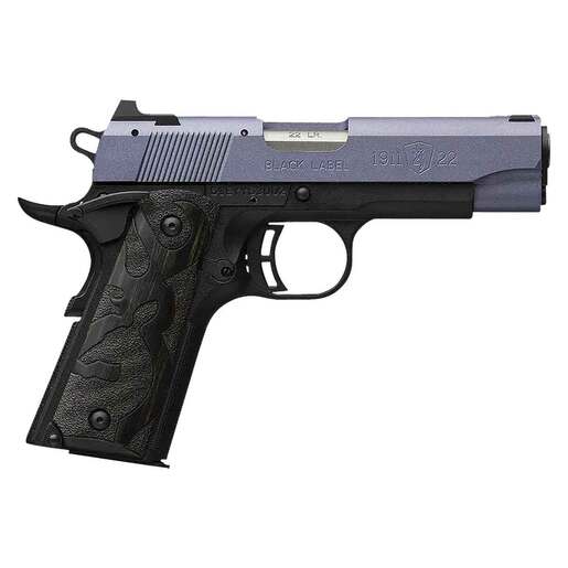 Browning 1911 Black Label 22 Long Rifle 3.6in Crushed Orchid Cerakote Pistol - 10+1 Rounds - Purple image