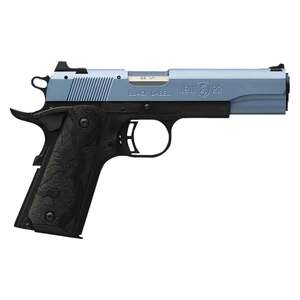 Browning 1911 Black Label 22 Long Rifle 4.25in Polar Blue Cerakote Pistol - 10+1 Rounds