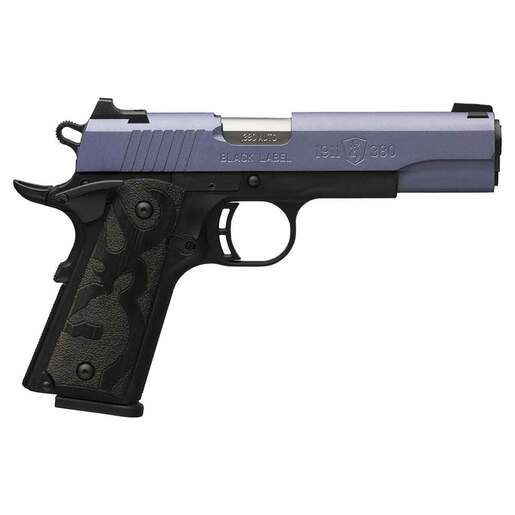 Browning 1911 Black Label 380 Auto (ACP) 4.25in Crushed Orchid Cerakote Pistol - 8+1 Rounds - Purple image