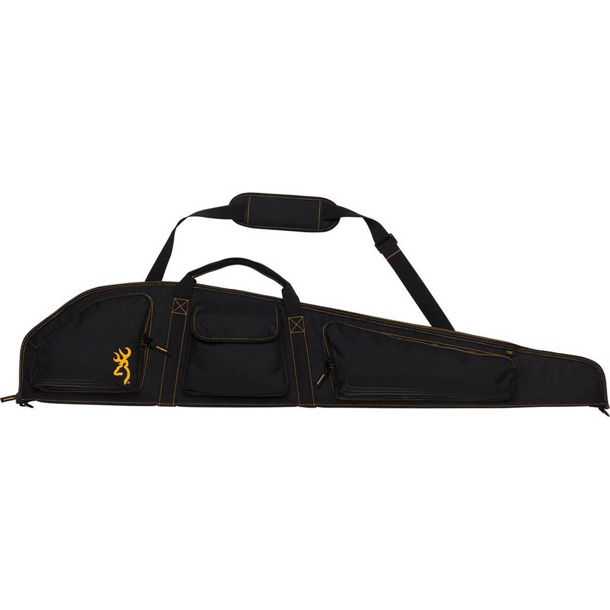Browning 50in Rifle Case - Black/Gold - Black Browning 50in Rifle Case - Black/Gold - Black