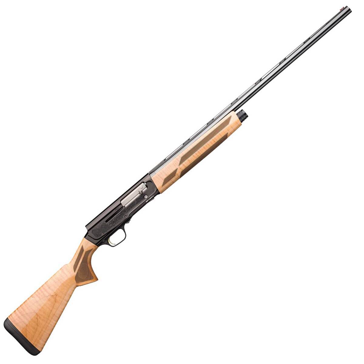 Browning A5 High Grade Hunter Maple Sweet Sixteen 16 Gauge 2.75in Semi Automatic Shotgun - 28in - Tan Browning A5 High Grade Hunter Maple Sweet Sixteen 16 Gauge 2.75in Semi Automatic Shotgun - 28in - Tan