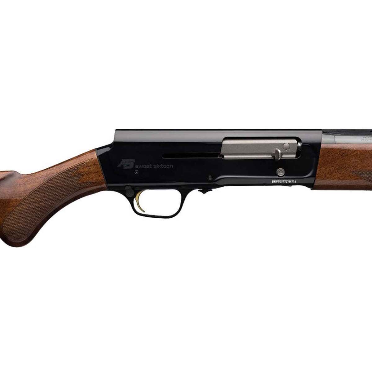 Browning A5 Lightning Sweet Sixteen Turkish Walnut Gloss 16 Gauge 2-3/4in Semi Automatic Shotgun - 26in - Brown Browning A5 Lightning Sweet Sixteen Turkish Walnut Gloss 16 Gauge 2-3/4in Semi Automatic Shotgun - 26in - Brown