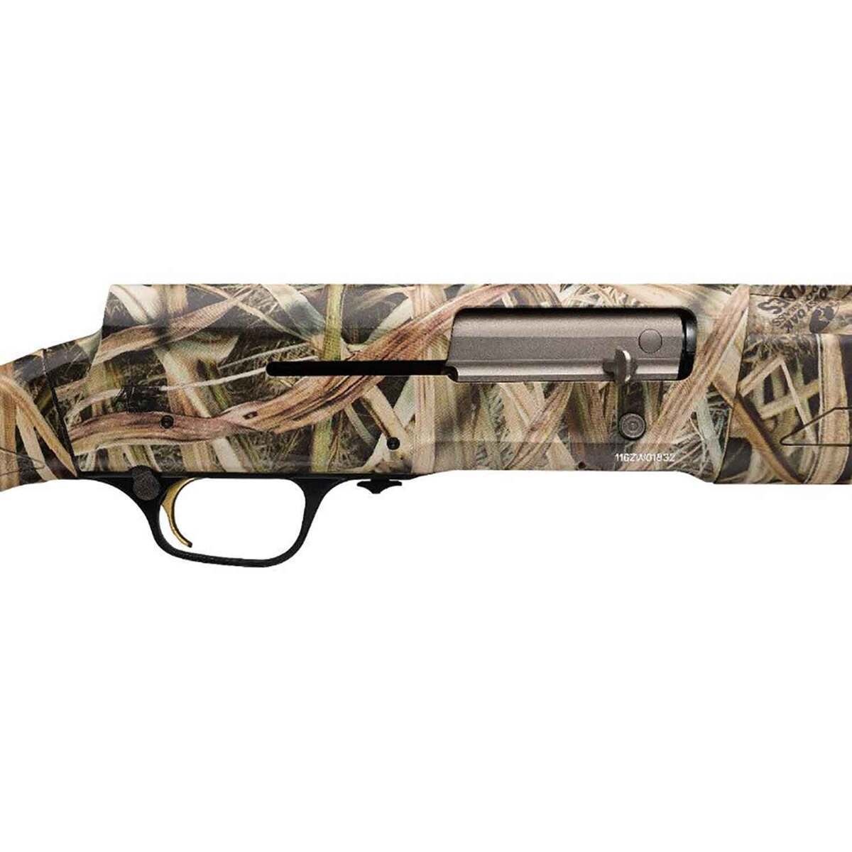 Browning A5 Mossy Oak Shadow Grass Habitat 12 Gauge 3-1/2in Semi Automatic Shotgun - 28in - Camo Browning A5 Mossy Oak Shadow Grass Habitat 12 Gauge 3-1/2in Semi Automatic Shotgun - 28in - Camo