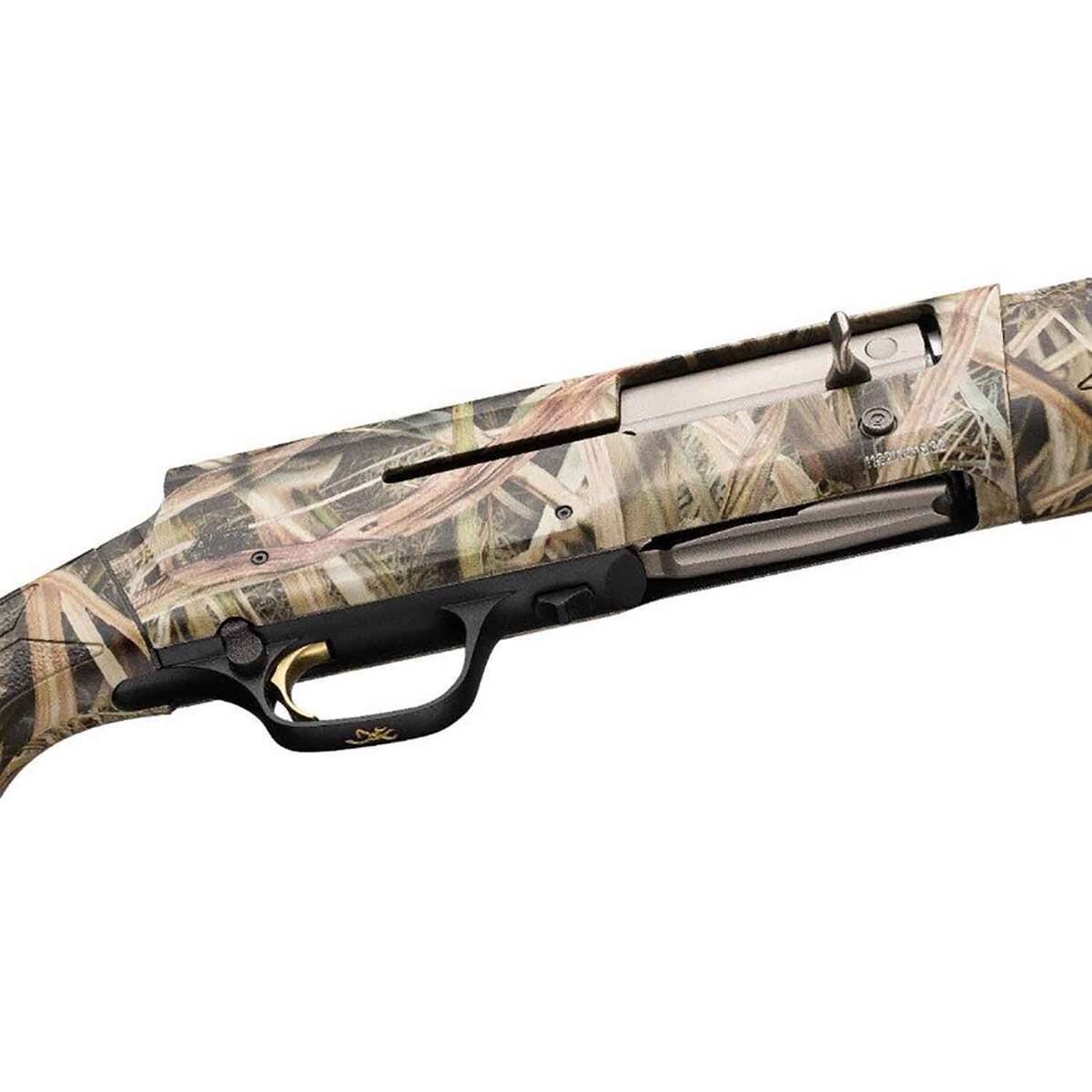 Browning A5 Mossy Oak Shadow Grass Habitat 12 Gauge 3-1/2in Semi Automatic Shotgun - 28in - Camo Browning A5 Mossy Oak Shadow Grass Habitat 12 Gauge 3-1/2in Semi Automatic Shotgun - 28in - Camo