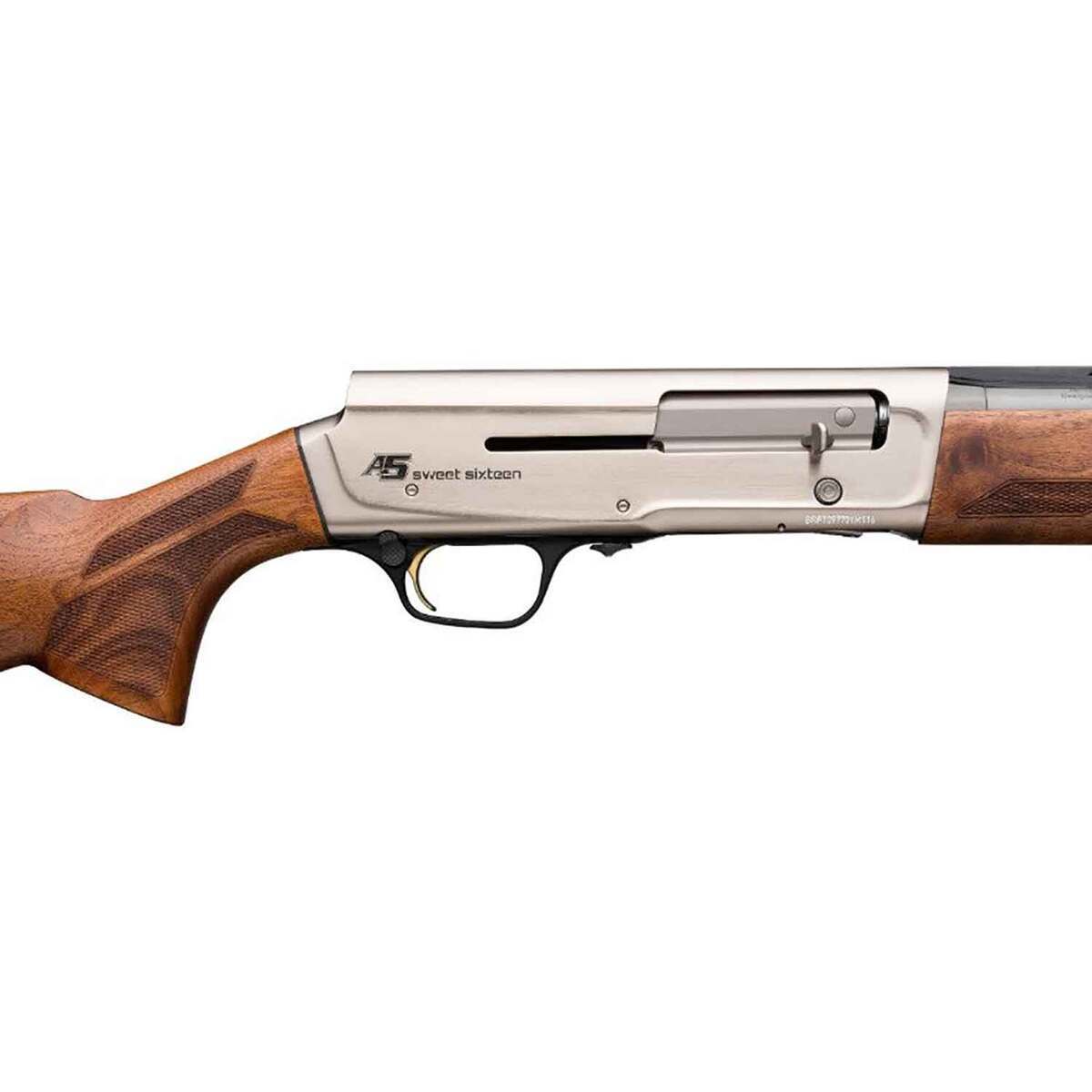 Browning A5 Sweet Sixteen Upland 16 Gauge 2-3/4in Semi Automatic Shotgun - 26in - Brown Browning A5 Sweet Sixteen Upland 16 Gauge 2-3/4in Semi Automatic Shotgun - 26in - Brown