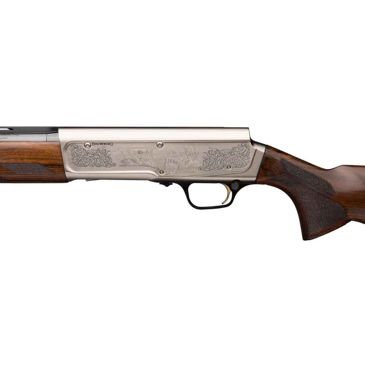 Browning A5 Ultimate Sweet Sixteen Chrome Plated 16 Gauge 2-3/4in Semi Automatic Shotgun - 28in - Brown Browning A5 Ultimate Sweet Sixteen Chrome Plated 16 Gauge 2-3/4in Semi Automatic Shotgun - 28in - Brown