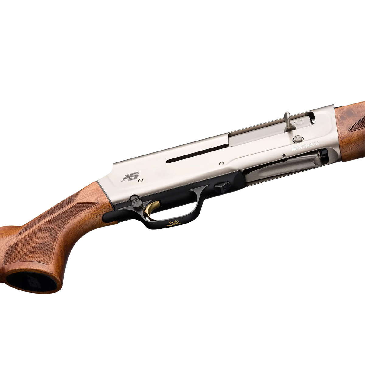 Browning A5 Upland 20 Gauge 3in Brushed Nickel/Turkish Walnut Shotgun ...
