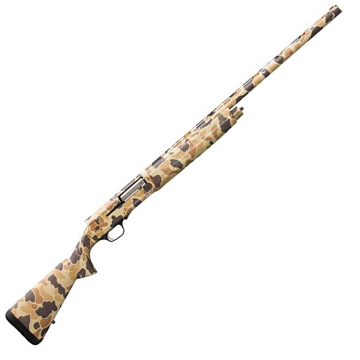 Browning A5 Vintage Tan 12 Gauge 3-1/2in Semi Automatic Shotgun - 28in - Camo Browning A5 Vintage Tan 12 Gauge 3-1/2in Semi Automatic Shotgun - 28in - Camo